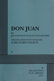 Cover of Don Juan by Molière