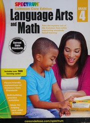 Cover of Spectrum Language arts and math, grade 4. by Spectrum