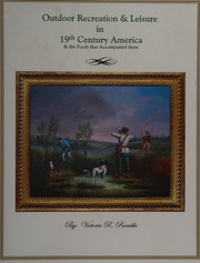 Front cover of Outdoor Recreation and Leisure in 19th Century America by Victoria R. Rumble