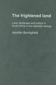 Front cover of The frightened land by Jennifer Beningfield