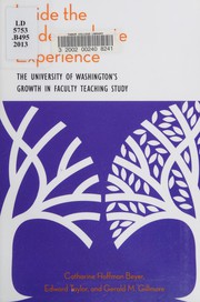 Front cover of Inside the undergraduate teaching experience by Catharine Hoffman Beyer
