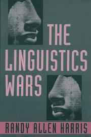 Cover of The linguistics wars by Randy Allen Harris