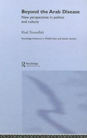 Front cover of Beyond the Arab disease by Riad Nourallah