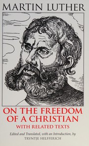 Front cover of On the Freedom of a Christian by Martin Luther