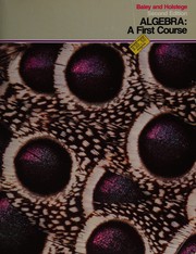 Cover of Algebra by John D. Baley