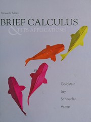Cover of Brief calculus its applications by Larry Joel Goldstein