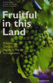 Front cover of Fruitful in this land by Cornelis van der Laan