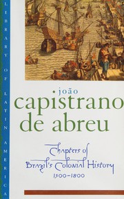 Front cover of Capítulos de história colonial (1500-1800) by João Capistrano de Abreu