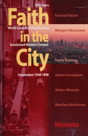 Front cover of Faith in the city by M. E. Brinkman