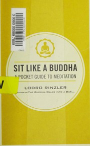 Cover of Sit like a Buddha by Lodro Rinzler