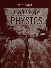 Front cover of Test bank to accompany College physics, Serway & Faughn by H. Kent Moore