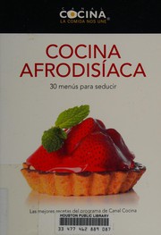 Cover of Cocina afrodisíaca by Canal Cocina