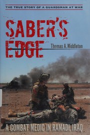 Cover of Saber's edge by Thomas A. Middleton