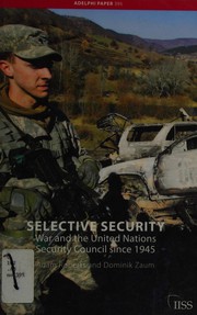 Cover of Selective security by Adam Roberts