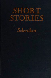 Front cover of Short Stories by Schweikert, Harry Christian