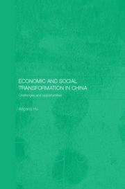 Front cover of Economic and social transformation in China by Angang Hu