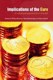 Cover of Implications of the euro by Mark Baimbridge