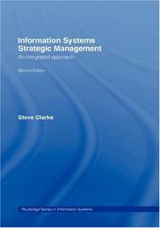 Cover of Information Systems Strategic Management by Steve Clarke