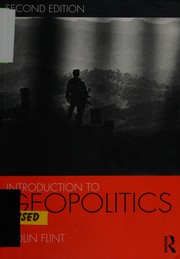 Front cover of An introduction to geopolitics by Colin Flint