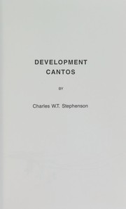 Cover of Development cantos by Charles W. T Stephenson