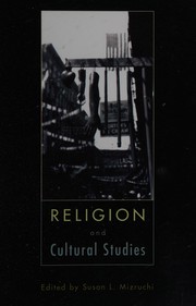 Front cover of Religion and cultural studies by Susan L. Mizruchi