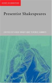 Cover of Presentist Shakespeares by Hugh Grady