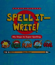 Cover of Spell It-Write! Grade 3 (Zaner-Bloser) by Ph. D. Richard Lutz