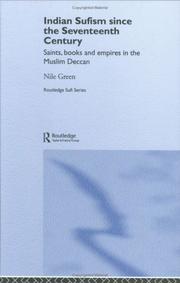 Front cover of Indian Sufism since the seventeenth century by Nile Green