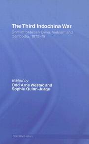 Cover of The Third Indochina War by Odd Arne Westad