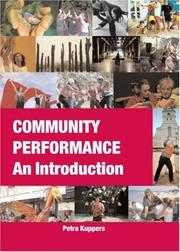 Cover of Community Performance by Petra Kuppers