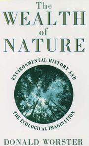 Front cover of The wealth of nature by Donald Worster