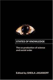 Cover of States of Knowledge by S. Jasanoff