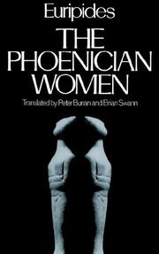Front cover of The Phoenician Women (Greek Tragedy in New Translations) by Euripides