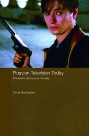 Cover of Russian Television Today by David MacFadyen