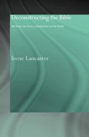 Cover of Deconstructing the Bible by Irene Lancaster
