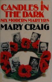 Front cover of Candles in the dark by Mary Craig