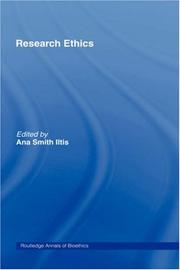 Cover of Research ethics by Ana Smith Iltis