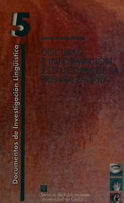 Cover of Discurso e información by Daniel Jorques Jiménez