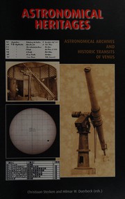 Cover of Astronomical heritages by C. Sterken