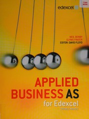 Front cover of Applied business AS for Edexcel [Double Award] by Glynis Frater