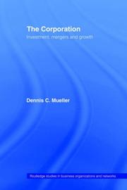 Cover of The Corporation by Dennis Mueller