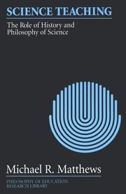 Cover of Science teaching by Michael R. Matthews