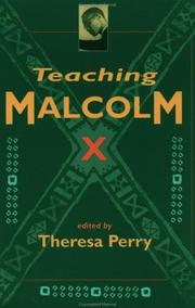 Cover of Teaching Malcolm X by Theresa Perry