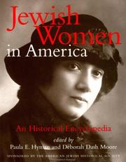 Front cover of Jewish women in America by Paula Hyman
