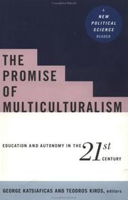 Cover of The Promise of Multiculturalism by George N. Katsiaficas