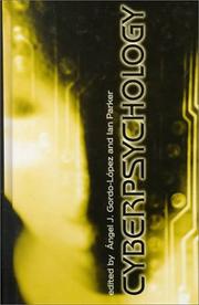 Front cover of Cyberpsychology by A. Gordo-Lopez
