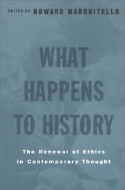 Front cover of What happens to history by Howard Marchitello