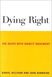Cover of Dying Right by Daniel Hillyard