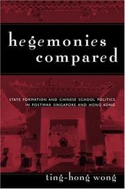 Cover of Hegemonies Compared by Ting-Hong Wong