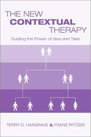 Cover of The New Contextual Therapy by Terry Hargrave